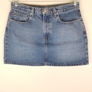 Vintage Polo Ralph Lauren Denim Mini Skirt